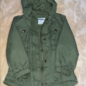 Old Navy Toddler utility hooded jacket size 2t